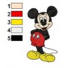 Mickey Mouse Embroidery 1